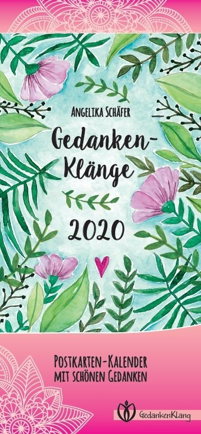 Postkartenkalender "GedankenKlänge 2020"