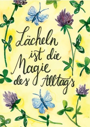 Postkarte "Magie des Alltags"