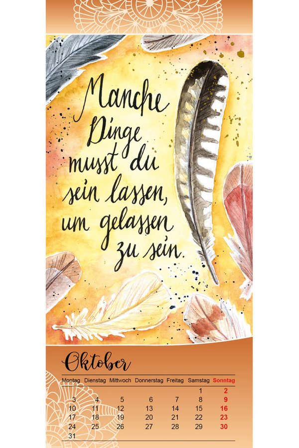 Postkartenkalender "GedankenKlänge 2022"